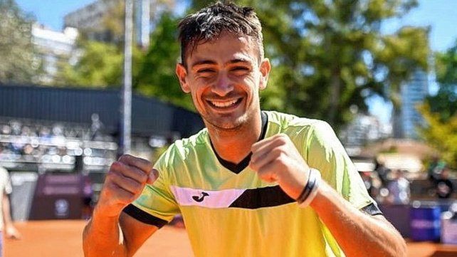 Mariano Navone jugó en gran nivel