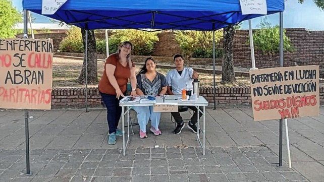 Entre Ríos: personal de enfermería reclama mejoras salariales y laborales.