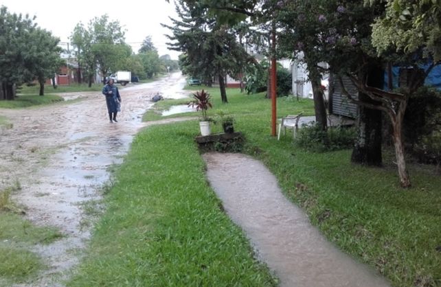 Cayeron 140 milímetros en Chajarí y se inundaron los Tribunales
