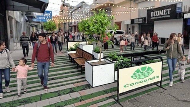 El proyecto en el cual se trabaja busca en extender en cuatro cuadras al paseo a cielo abierto.