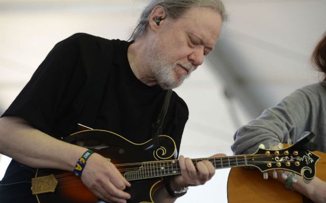 Abril 2012. Tommy Ramone en una presentación en el festival de música country de Indio