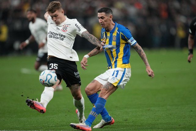 Ángel Di María lamentó la derrota con Corinthians