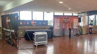 Colón comenzó a arma su segunda fan fest, que incluye los partidos ante Aldosivi y Peñarol.