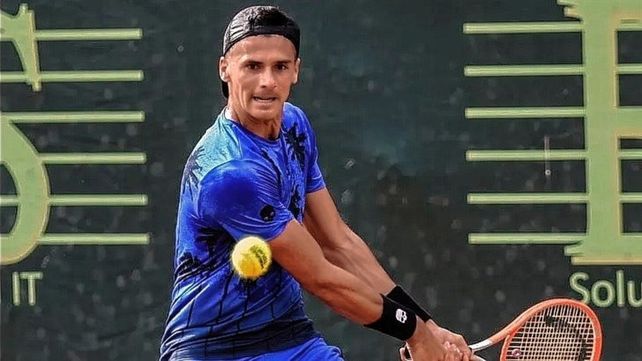 Federico Coria es finalista del Challenger de Milán.