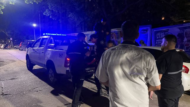 Los cuidacoches fueron identificados en la zona cercana al encuentro.