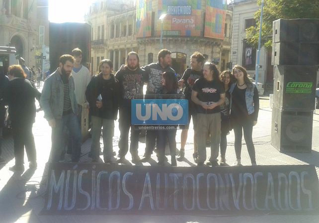 Falta de espacios. Los artistas no tienen dónde expresarse.  Foto UNO/Dina Puntín
