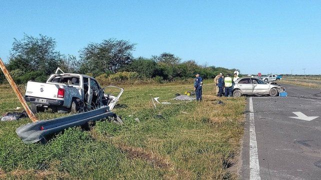 El accidente ocurrió en el cruce de rutas 127 y 32.