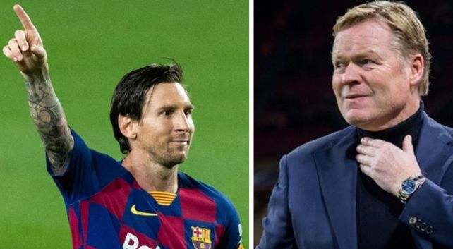 Messi no le garantizó a Koeman su continuidad en Barcelona