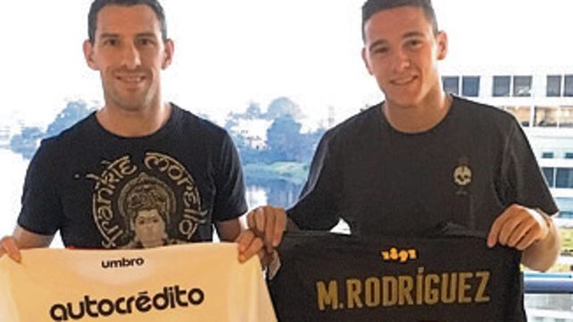 Maxi y Alexis Rodríguez posaron para una foto sugestiva