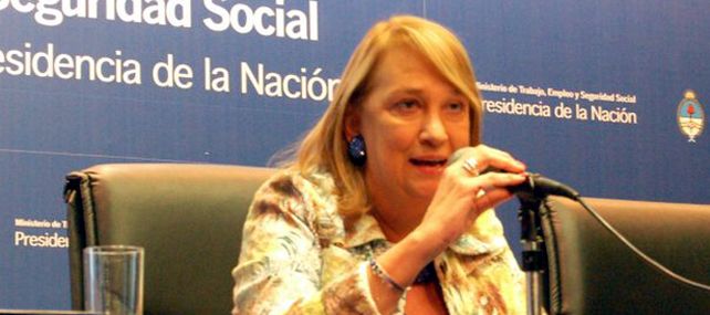 La secretaria de trabajo