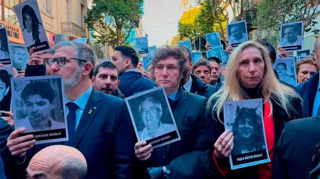 Acto por la Amia.&nbsp;“No vamos a parar hasta que no haya justicia”
