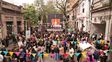 On The Spot celebró sus nueve años con una fiesta artística en la calle