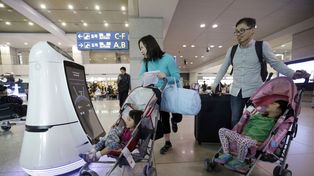 Los aeropuertos de Asia ya ofrecen servicios robotizados