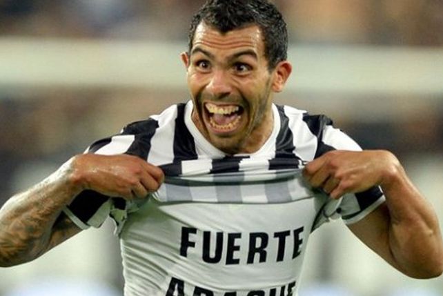 Tevez fue elegido el mejor del año en la Juventus