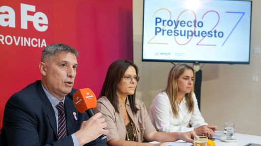 Presupuesto 2027: Santa Fe proyecta un superávit de $2,27 billones con foco en seguridad, educación, obras y una inflación del 18%