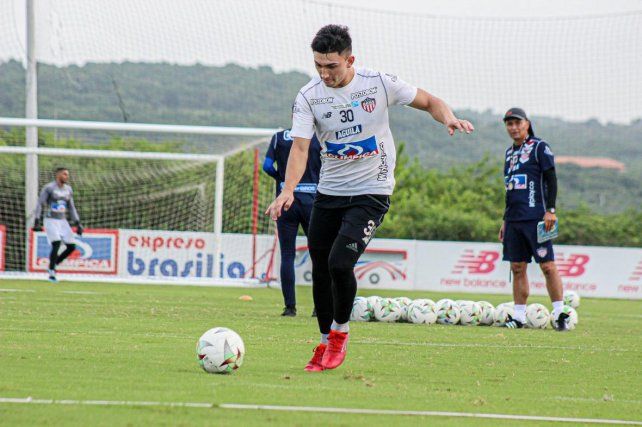 El volante colombiano Fabián Angel.