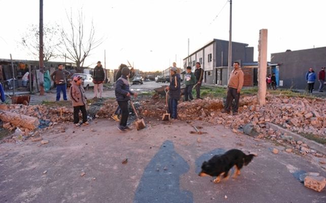 el motivo. Vecinos buscaron más accesibilidad en el barrio.