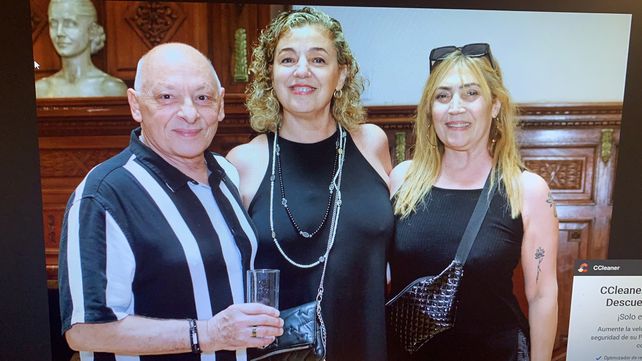 Marcelo Megna, Andrea Garrone Y Verónica Collins