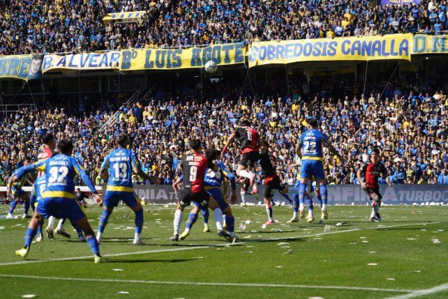 El clásico rosarino ya se vive en el Gigante.