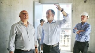 Corral y Lifschitz firmaron un convenio para obras de infraestructura en barrio Jesuitas