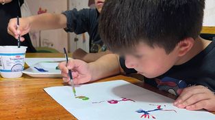 Fundación Alas para Soñar llevó talleres de arte a los barrios mientras construía su Casa Paraná
