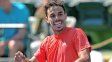 Francisco Cerúndolo se instaló en los cuartos de final de Indian Wells.