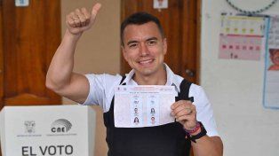 Daniel Noboa conseguía 52,30% de los votos, escrutado 92,98% de las actas. La correísta Luisa González, sumaba 47,70% de los votos y su derrota es irreversible