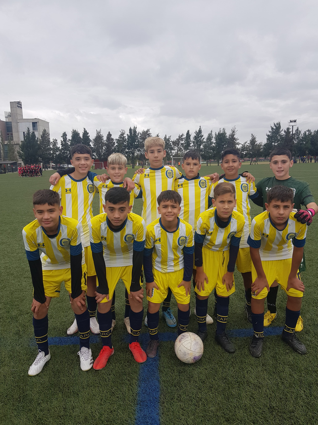 La categoría 2012 que le ganó 1 a 0 a Newells en Infantiles de AFA.