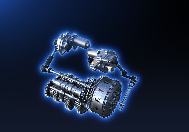 Y-AMT está diseñado por Yamaha para motos de carácter deportivo.