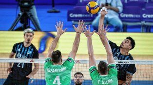 Argentina no pudo en el arranque de la competencia.