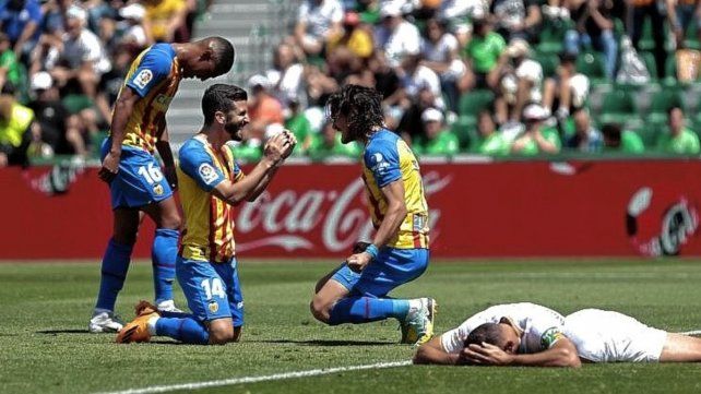 Elche perdió ante Valencia y Sebastián Beccacece sumó su cuarta derrota al hilo.