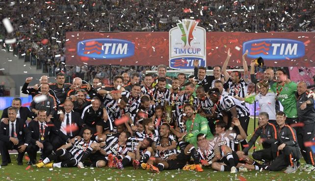 Juventus salió campeón de la Copa Italia