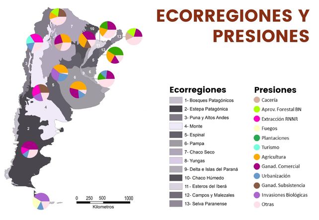 ¿Qué actividades humanas presionan más sobre el ambiente?