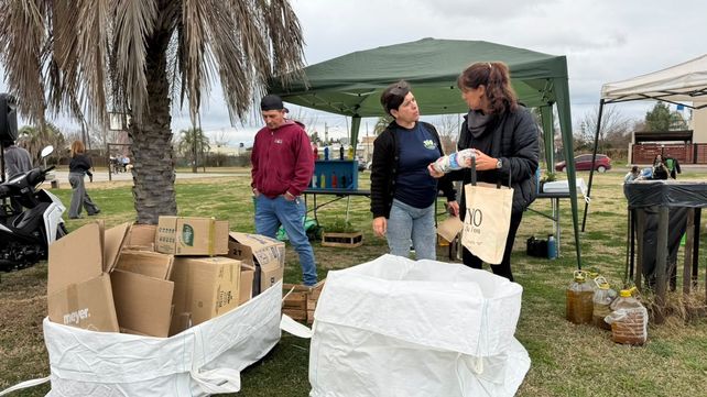 Roldán vivió una nueva jornada de reciclaje con la edición N°36 de La Reci