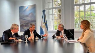 Javkin expuso los problemas de Rosario ante las autoridades nacionales.
