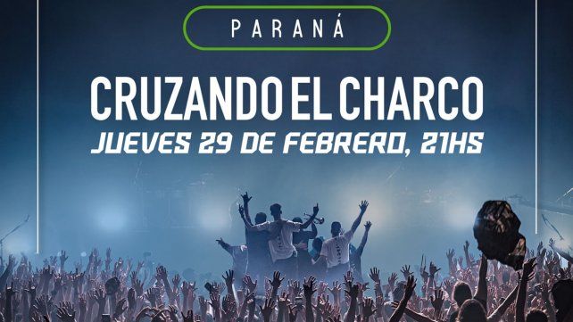 Cruzando el Charco despide su disco Cicatrices en Paraná