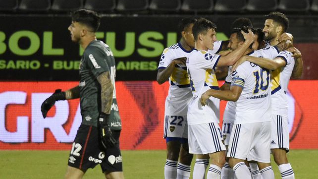 Todo Boca festeja el segundo de Lisandro López y Ramiro Macagno