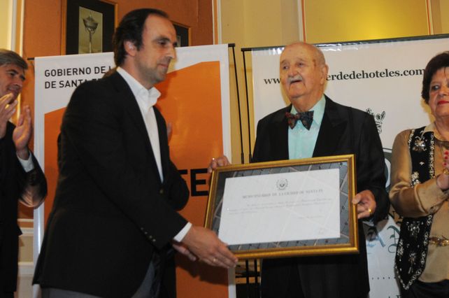 El reconocimiento a Vicente Verde.