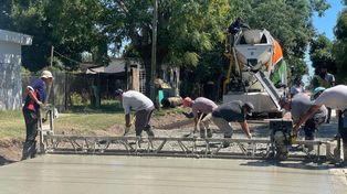 Roldán licita obras por más de mil millones de pesos para su plan de pavimentación