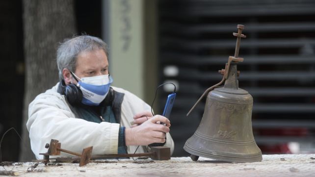 Trasladan el reloj y el campanario de la vieja relojería Sudamericana al Museo de la Ciudad