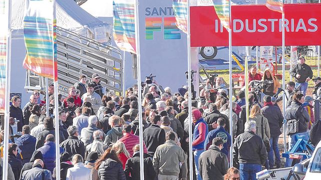 de local. El stand de Santa Fe en Agroactiva será