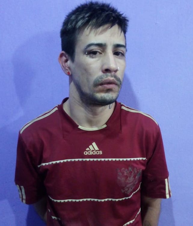 Leandro Cabalie fue apresado en Alsina y Garibaldi