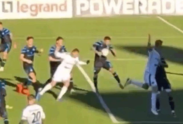Colón y la decisión de Juan Cruz Robledo que terminó en penal