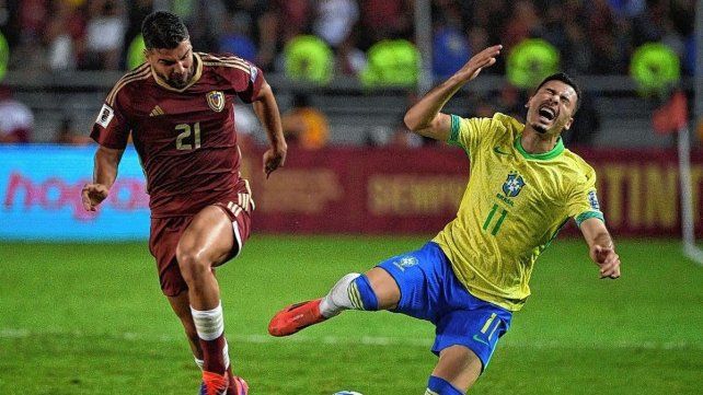 Brasil no pudo con Venezuela y empataron 1-1.