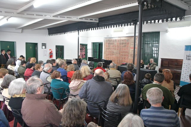 En la Casa Museo de Maipú 966 se realizó una charla sobre la vida y obra del músico carolino, ante buen marco de público.