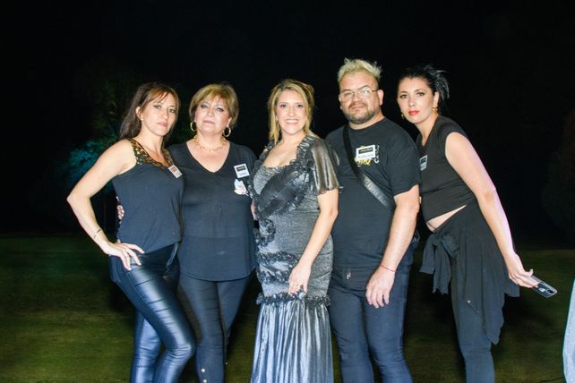 Yanina Fares, Norma Gonzalez, Claudia Pujato, Carlos Galarza y Noelia Suarez