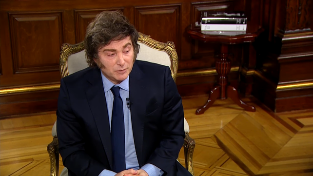 Milei en la entrevista con TN sobre el escándalo de las criptomonedas