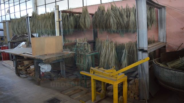Taller de escobería.&nbsp;