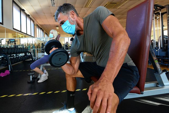 Gimnasios en acción. La actividad física y deportiva