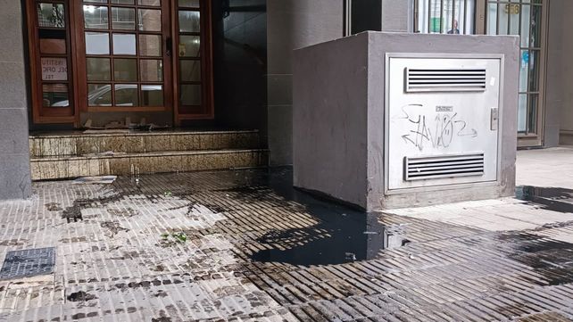 El acceso al edificio de España al 500